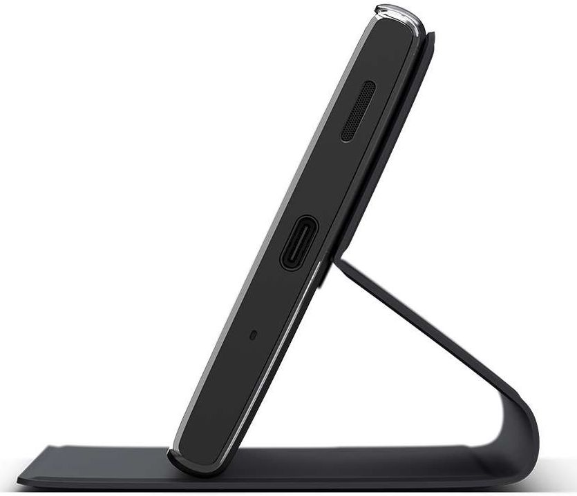 Sony Style Cover Stand SCSH20 Xperia XA2 Ultra Zwart afbeelding 4