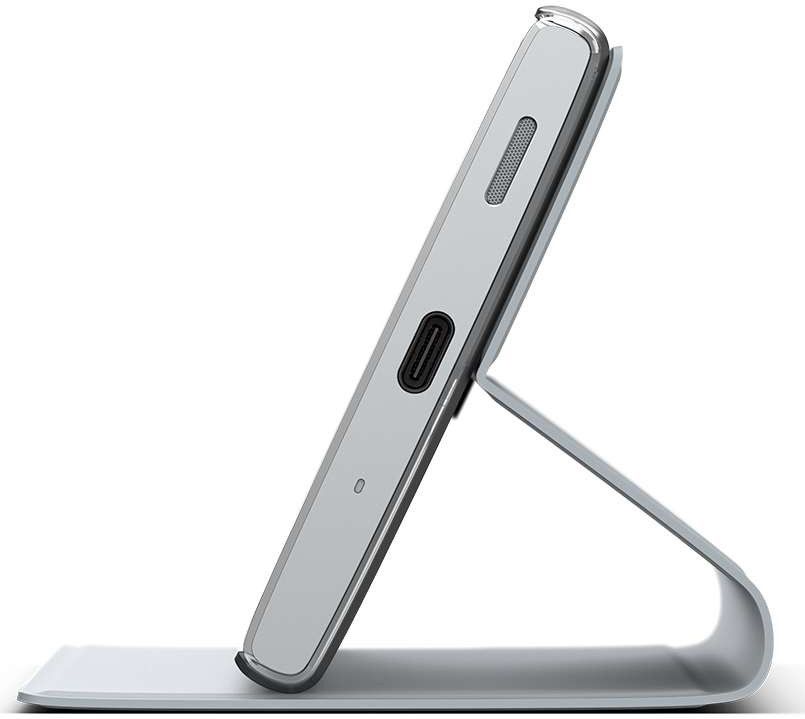 Sony Style Cover Stand SCSH20 Xperia XA2 Ultra Zilver afbeelding 3