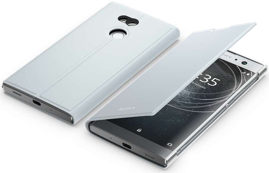 Sony Style Cover Stand SCSH20 Xperia XA2 Ultra Zilver afbeelding 5