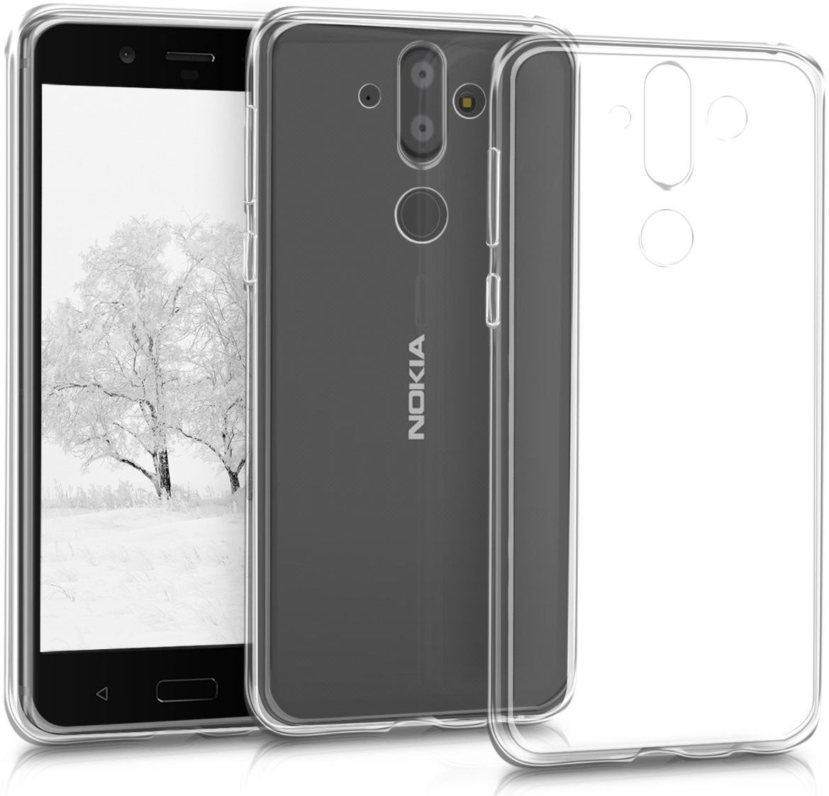 Nokia 8 Sirocco Transparant Hoesje afbeelding 4