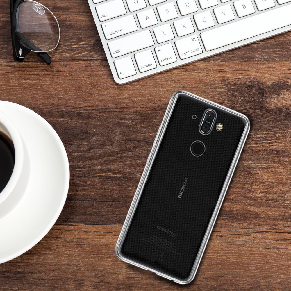 Nokia 8 Sirocco Transparant Hoesje afbeelding 6