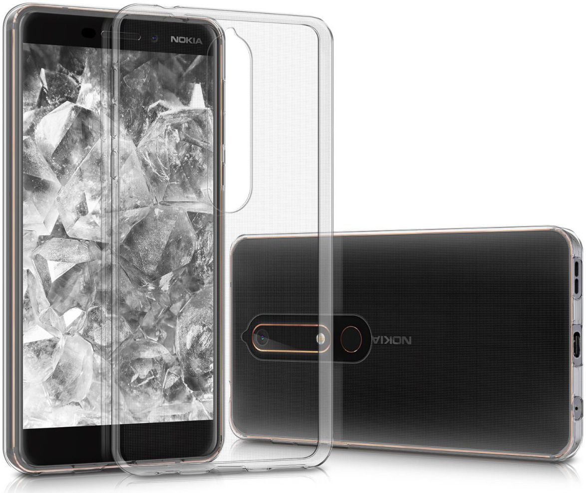 Nokia 6 (2018) Transparant Hoesje afbeelding 3
