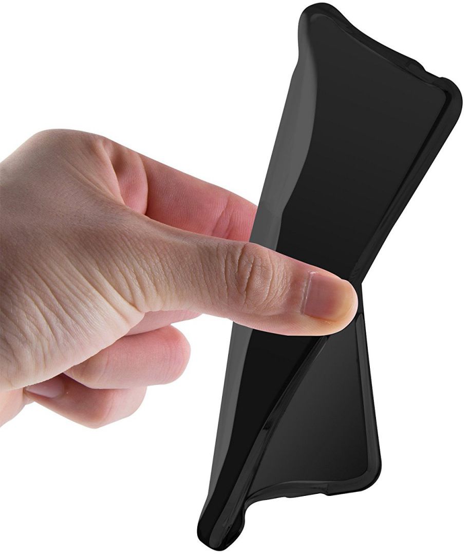 Nokia 6 (2018) TPU Hoesje Zwart afbeelding 3