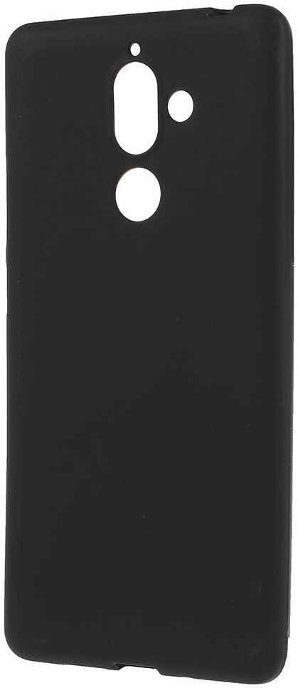 Nokia 7 Plus TPU Hoesje Zwart afbeelding 1