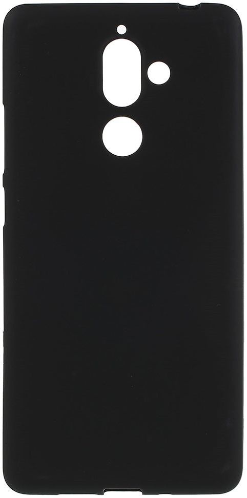 Nokia 7 Plus TPU Hoesje Zwart afbeelding 3