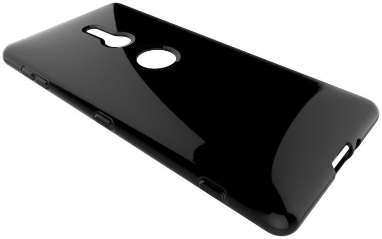 Sony Xperia XZ2 TPU Hoesje Zwart afbeelding 1