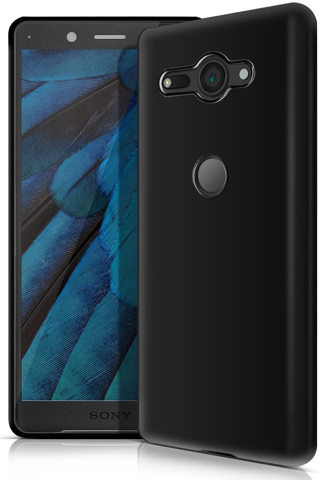 Sony Xperia XZ2 Compact TPU Hoesje Zwart afbeelding 1