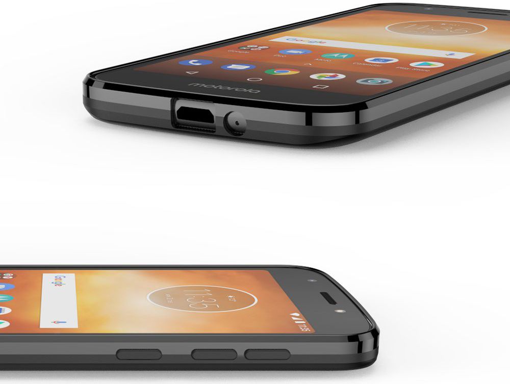 Motorola Moto E5 TPU Hoesje Zwart afbeelding 6