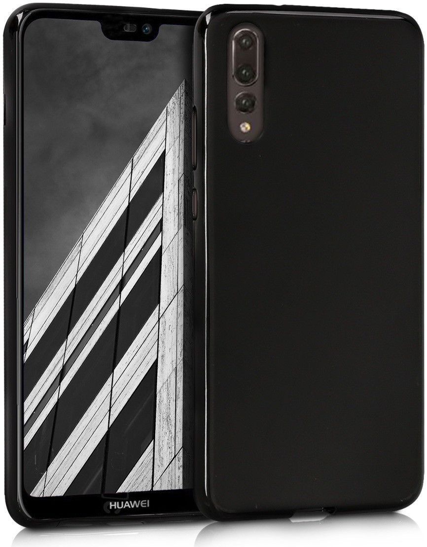 Huawei P20 Pro TPU Hoesje Zwart afbeelding 3