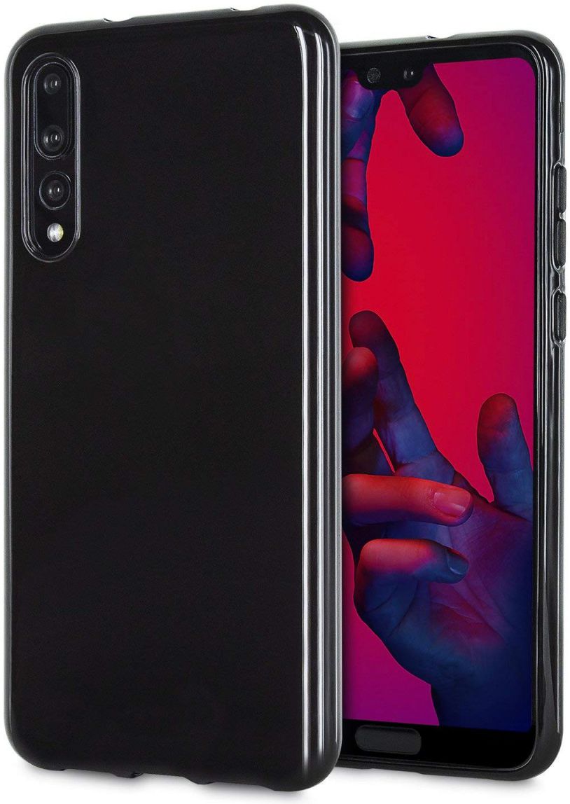 Huawei P20 Pro TPU Hoesje Zwart afbeelding 1