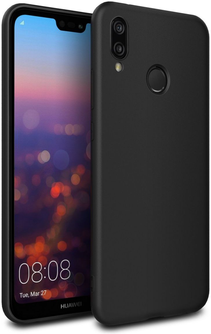 Huawei P20 Lite TPU Hoesje Zwart afbeelding 1