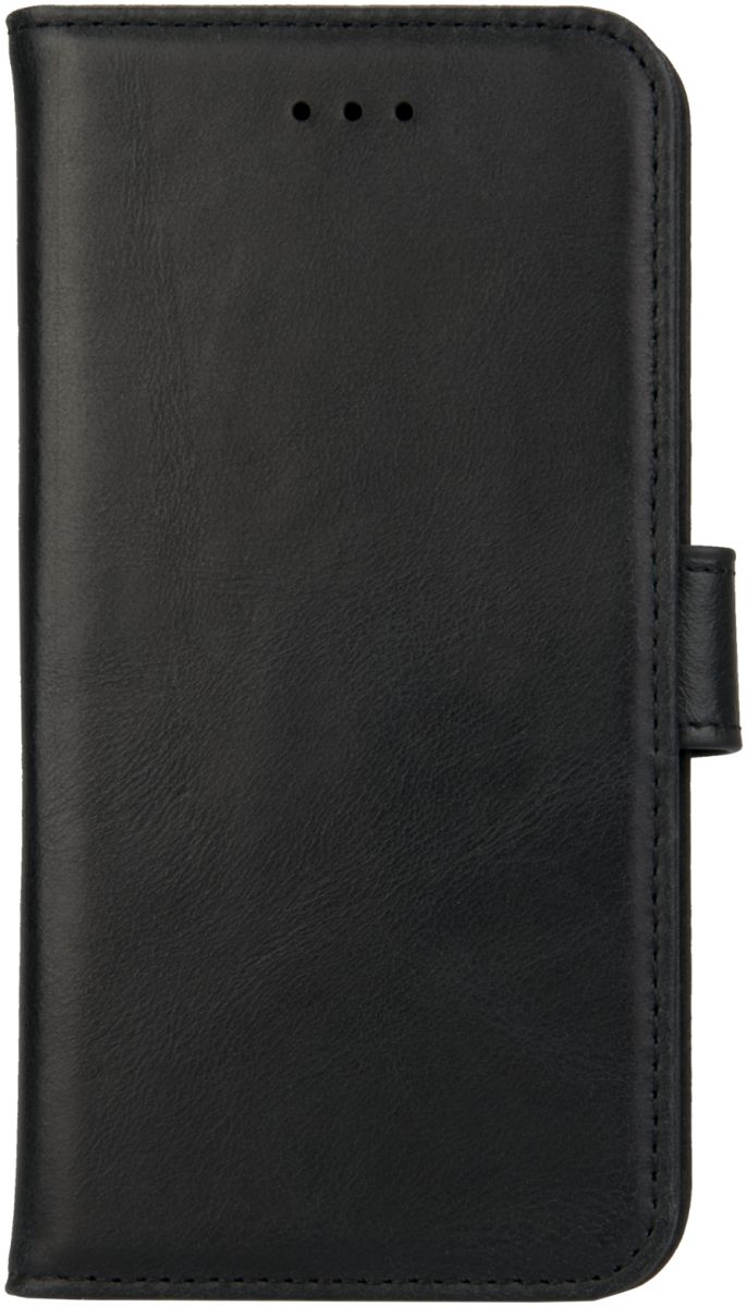 Rosso Deluxe Huawei P20 Lite Hoesje Echt Leer Book Case Zwart afbeelding 8