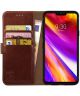 Rosso Element LG G7 Hoesje Book Cover Bruin