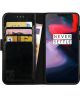 Rosso Element OnePlus 6 Hoesje Book Cover Zwart