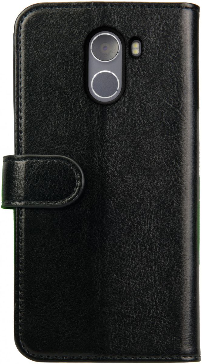 Rosso Element Wileyfox Swift 2 (Plus) Hoesje Book Cover Zwart afbeelding 2