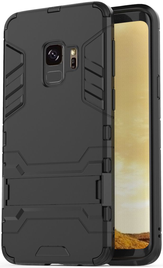 Hybride Samsung Galaxy S9 Hoesje Zwart afbeelding 1