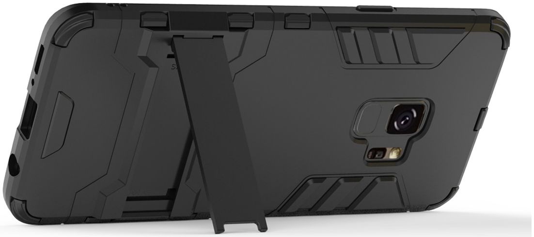 Hybride Samsung Galaxy S9 Hoesje Zwart afbeelding 3