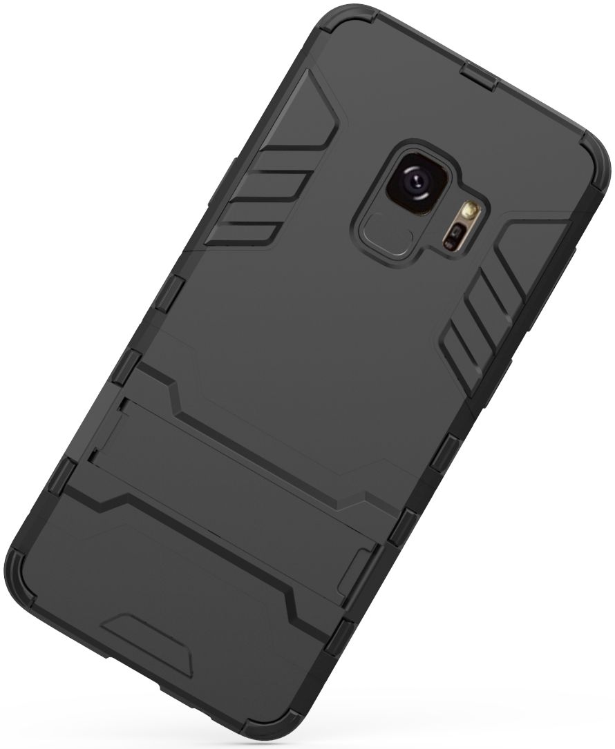 Hybride Samsung Galaxy S9 Hoesje Zwart afbeelding 7