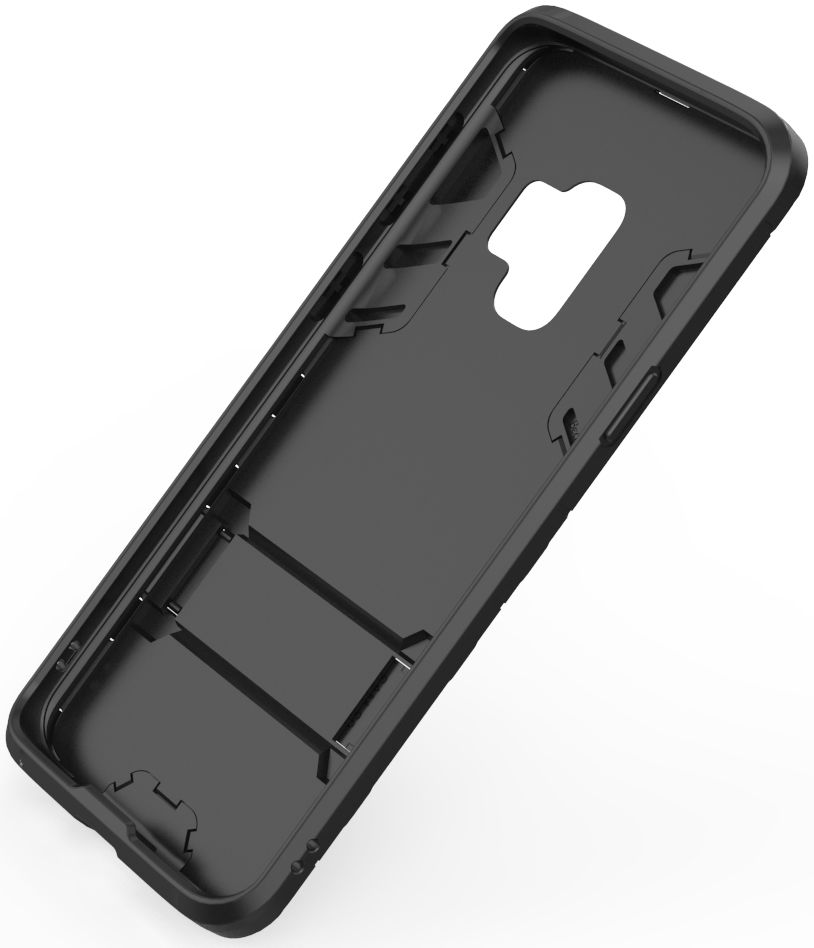 Hybride Samsung Galaxy S9 Hoesje Zwart afbeelding 8