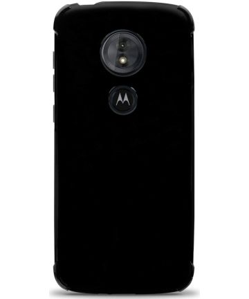 Motorola Moto E5 Plus Hoesje met Bumper Zwart Hoesjes
