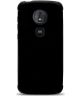 Motorola Moto E5 Plus Hoesje met Bumper Zwart
