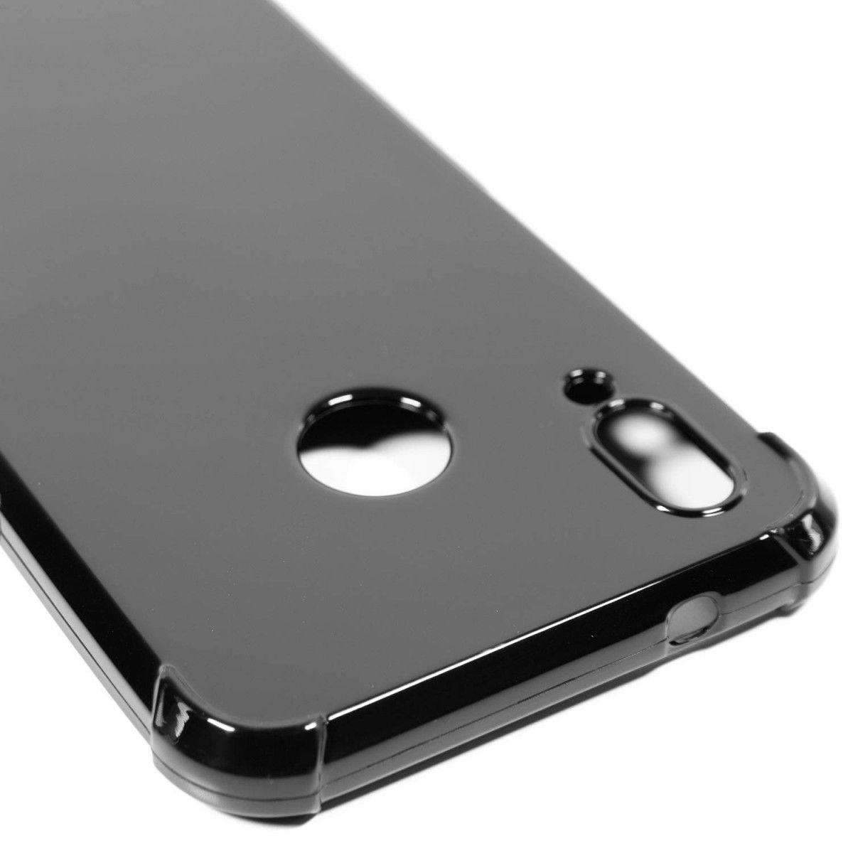 Huawei P20 Lite Hoesje met Bumper Zwart afbeelding 3