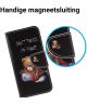 Huawei P Smart Portemonee Hoesje met Teddy Print