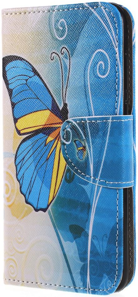 Huawei P Smart Portemonee Hoesje met Vlinder Print afbeelding 10