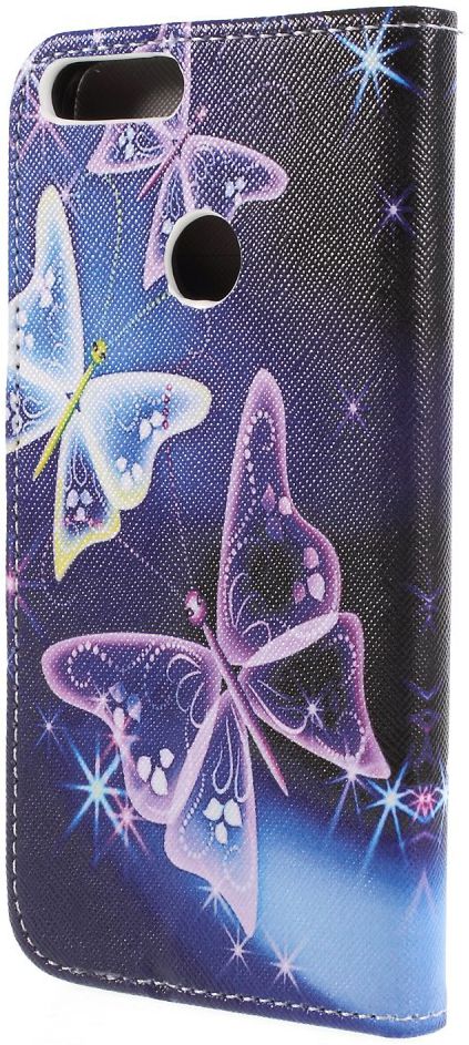 Huawei P Smart Portemonee Hoesje met Vlinders Print afbeelding 9