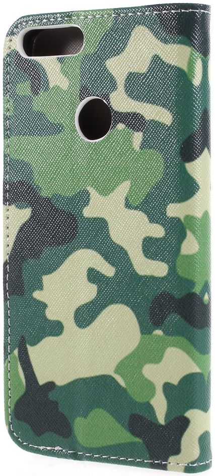 Huawei P Smart Portemonnee Hoesje met Camouflage Print afbeelding 9