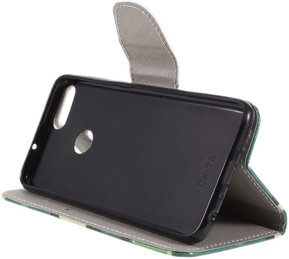 Huawei P Smart Portemonnee Hoesje met Camouflage Print afbeelding 11