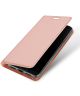 Dux Ducis Huawei P20 Bookcase Hoesje Roze Goud