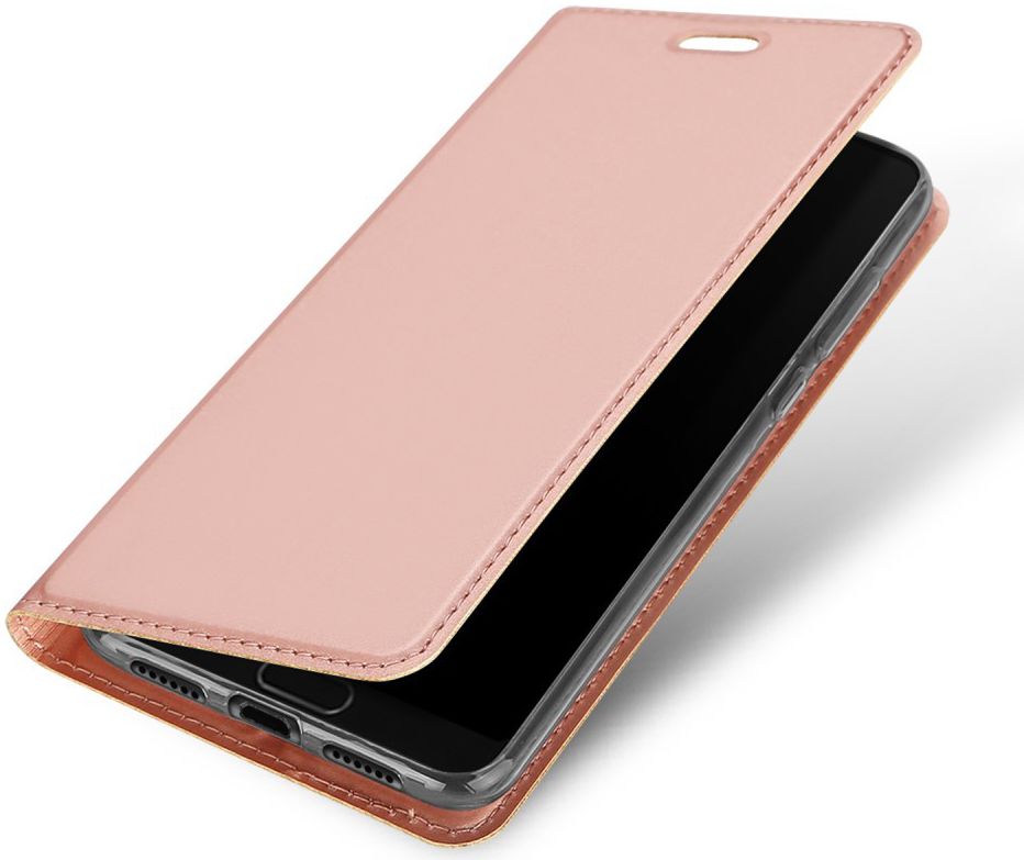 Dux Ducis Huawei P20 Bookcase Hoesje Roze Goud afbeelding 1