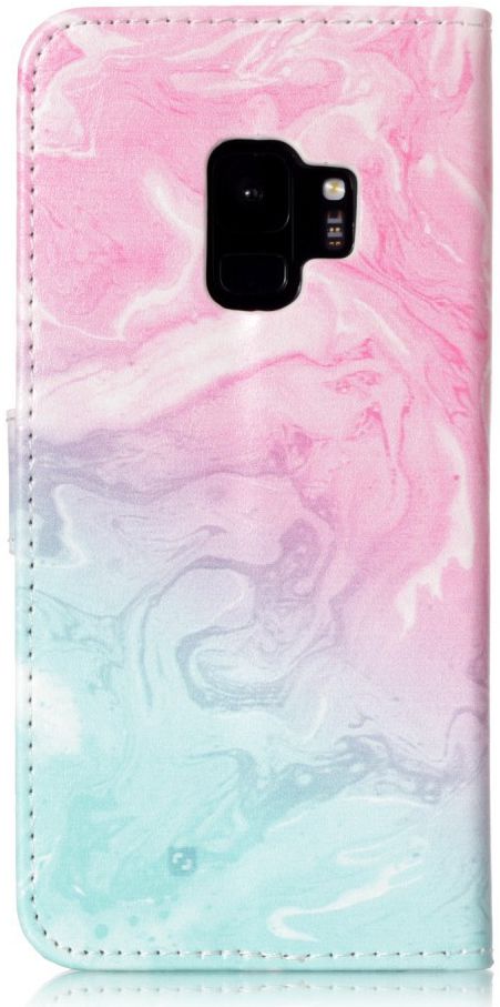 Samsung Galaxy S9 Portemonnee Hoesje Melt Rock Print afbeelding 9