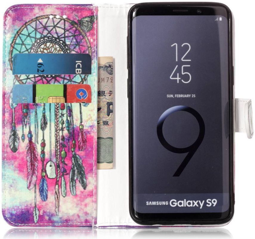 Samsung Galaxy S9 Portemonnee Hoesje Dromenvanger Print afbeelding 6