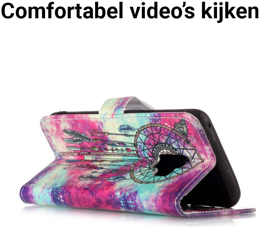 Samsung Galaxy S9 Portemonnee Hoesje Dromenvanger Print afbeelding 5