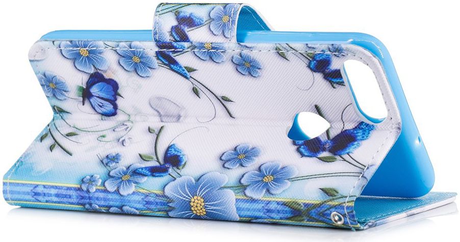 Huawei P Smart Portemonnee Hoesje met Vlinder Print afbeelding 5