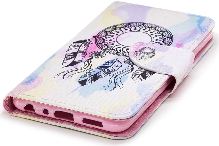 Huawei P Smart Portemonnee Hoesje met Dromenvanger Print afbeelding 9