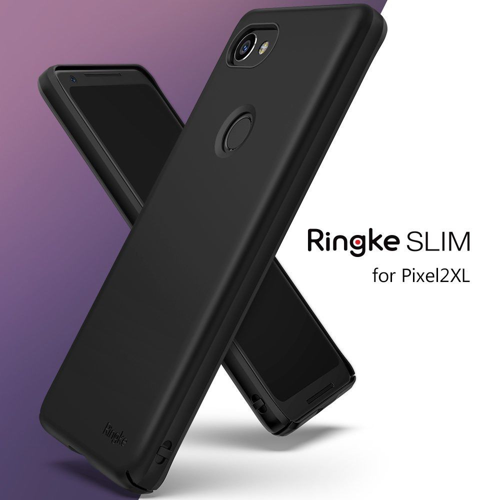 Ringke Slim Google Pixel 2 XL ultra dun hoesje Zwart afbeelding 4