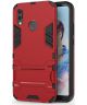 Huawei P20 Lite Hybride Hoesje met Standaard Rood