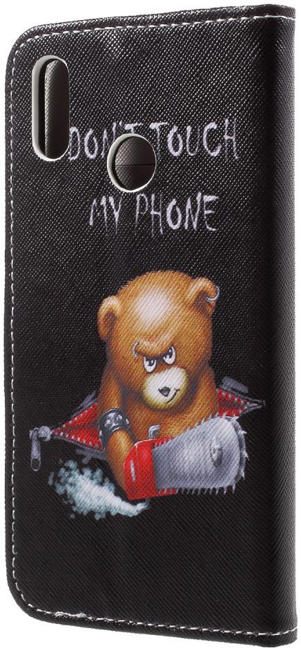 Huawei P20 Lite Portemonnee Hoesje met Print Teddy afbeelding 8