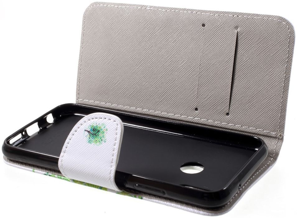 Huawei P20 Lite Portemonnee Hoesje met Print Boom afbeelding 10