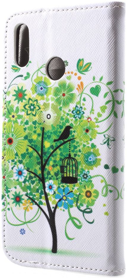 Huawei P20 Lite Portemonnee Hoesje met Print Boom afbeelding 7