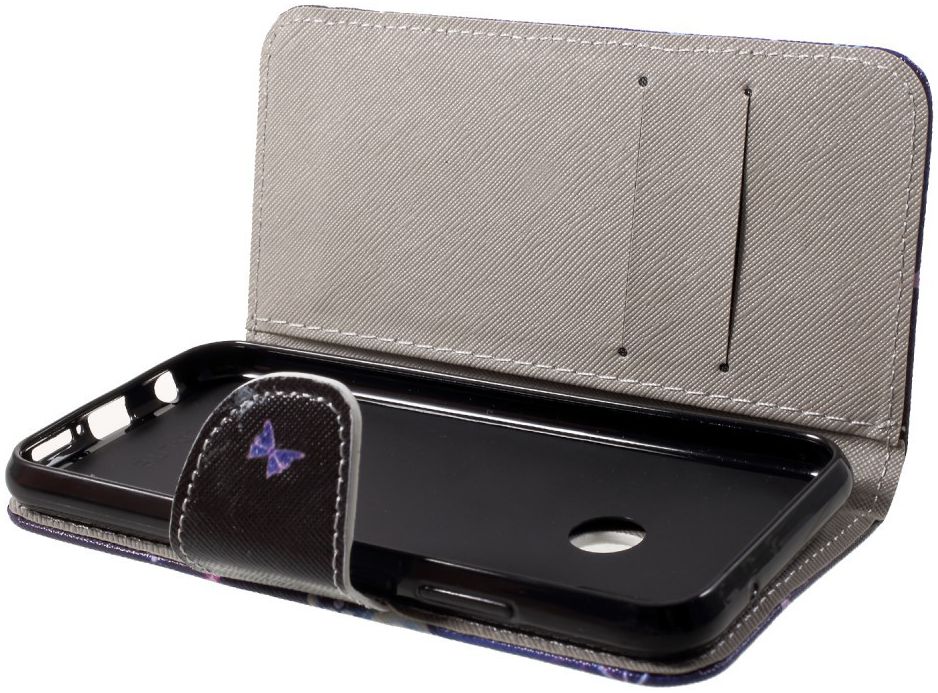 Huawei P20 Lite Portemonnee Hoesje met Print Vlinders afbeelding 10