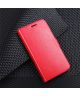 Huawei P20 Lite Hoesje met Kaarthouder Rood