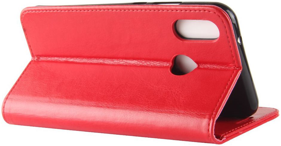 Huawei P20 Lite Hoesje met Kaarthouder Rood afbeelding 3