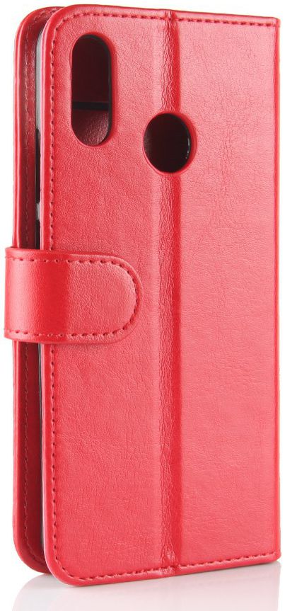 Huawei P20 Lite Hoesje met Kaarthouder Rood afbeelding 4