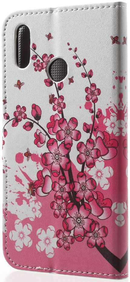 Huawei P20 Lite Portemonnee Hoesje met Print Blossom afbeelding 7