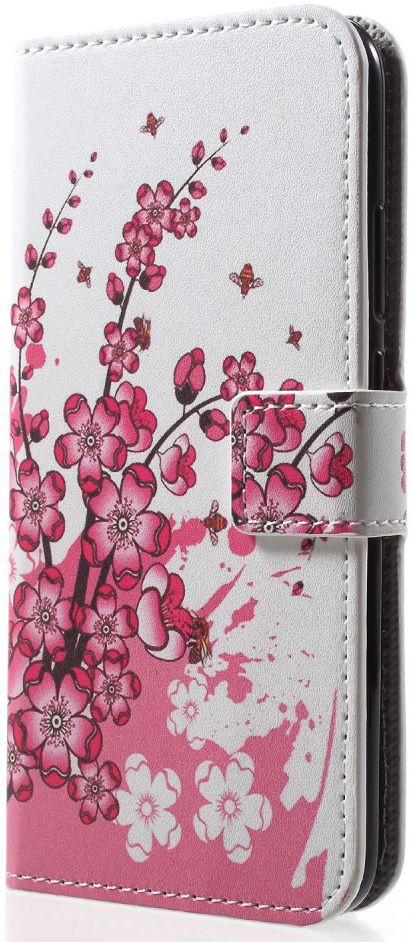 Huawei P20 Lite Portemonnee Hoesje met Print Blossom afbeelding 8