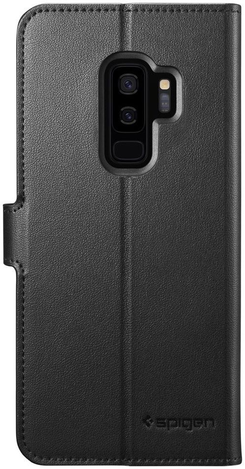 Spigen Wallet S Flip Hoesje Samsung Galaxy S9 Plus Zwart afbeelding 8